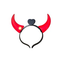 Diadema cuerno luminoso led