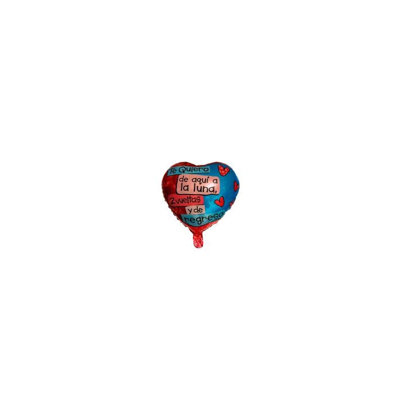 Globo corazón San Valentín