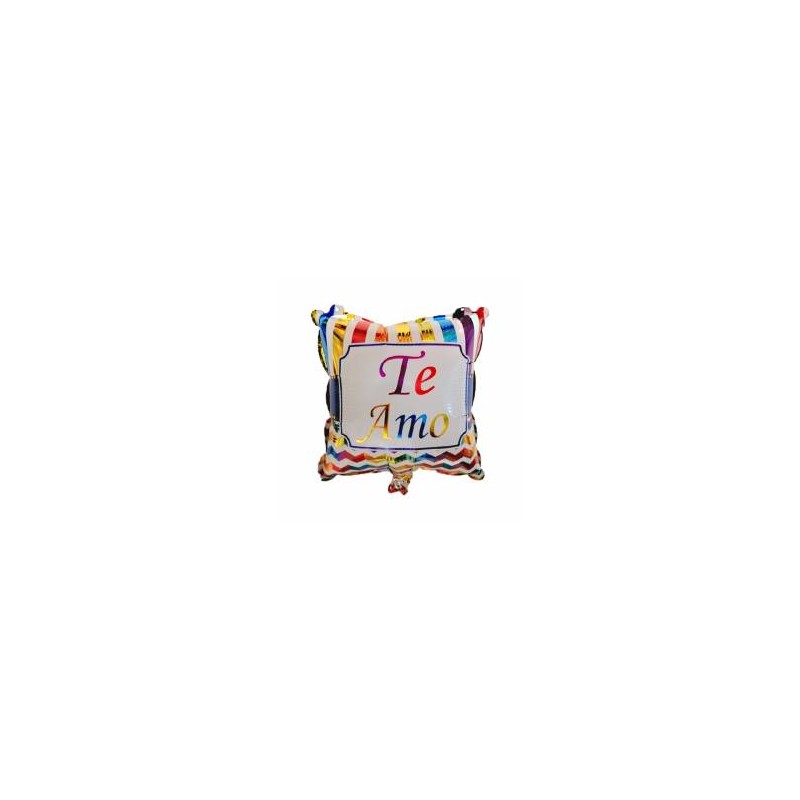 Globo cuadrado te amo