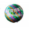 Globo de cumpleaños banderines