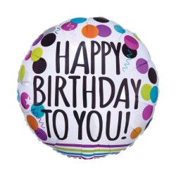 Globo de cumpleaños happy birthday you