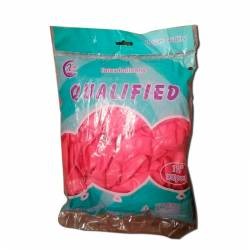 Globo látex Qualified Salmón candy