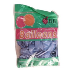 Globo látex RJI Azul claro 50 pzas