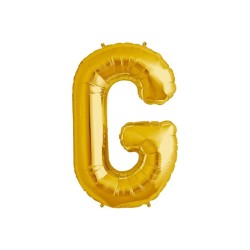 Globo metálico de 32" letra G