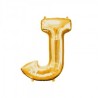 Globo metálico de 32" letra J