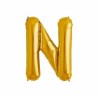 Globo metálico de 32" letra N