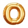 Globo metálico de 16" letra O