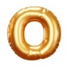Globo metálico de 32" letra O