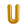 Globo metálico de 16" letra U