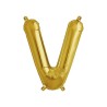 Globo metálico de 16" letra V
