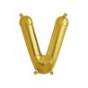 Globo metálico de 32" letra V