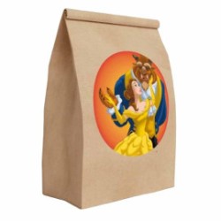 12 Bolsas de dulces La bella y la bestia