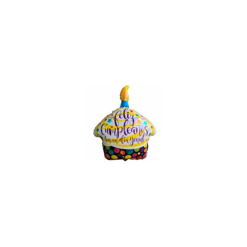 GLOBO REGALO MUFFIN 110 CM