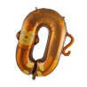 Globo número 0 de 40 pulgadas Chango
