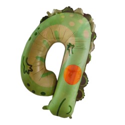 Globo número 4 de 40 pulgadas Cocodrilo