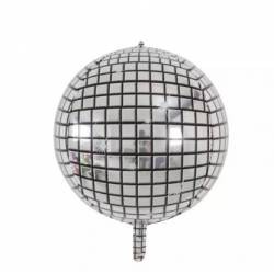 Globo Orb esfera disco blanco y negro