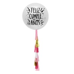 Globo personalizado de 24" feliz cumpleaños