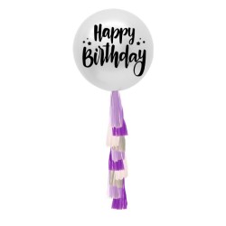 Globo personalizado de 24" happy birthday