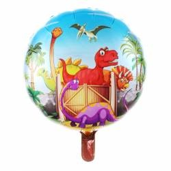 Globo redondo dinosaurios