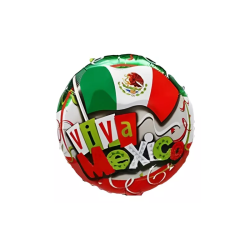 Globo redondo Viva México