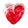 Globo transparente corazón te amo