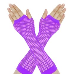 Guantes de red neón