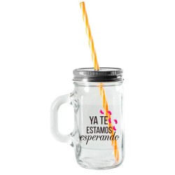 Jar mugs para baby shower