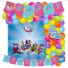 Kit decoración cumpleaños DC Super Hero Girls