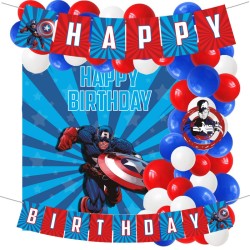 Kit decorativo Capitan America