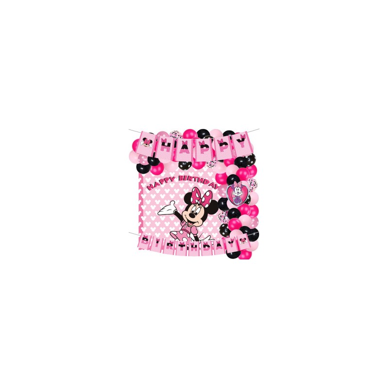 Kit decorativo Minnie Mouse