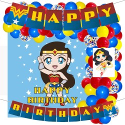 Kit decorativo Mujer Maravilla