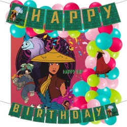 Kit decorativo Raya y el último dragón