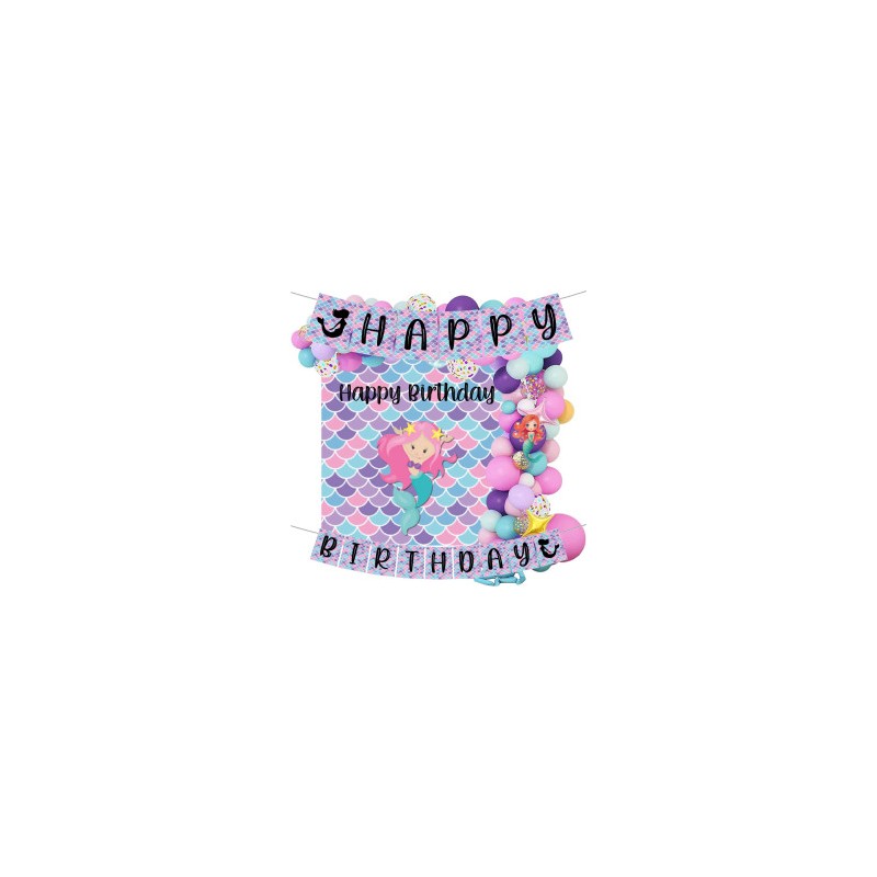 Kit decorativo Sirena