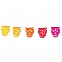 Papel picado día de muertos Calaveras