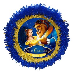 Piñata Bella y la bestia