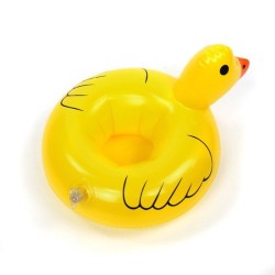 Porta vaso inflable pato