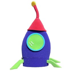 Sombrero de hule espuma Nave Espacial