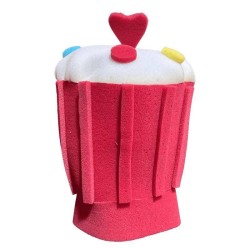 Sombrero de hule espuma Cupcake