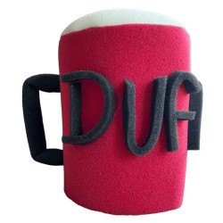 Sombrero de hule espuma cerveza Duff