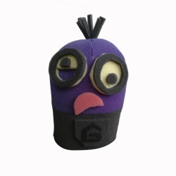 Sombrero minion morado