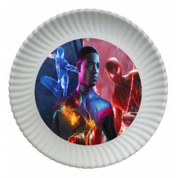 12 Platos spiderman Miles Morales