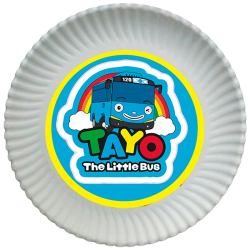 Tayo el pequeño autobus platos