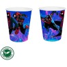 12 Vasos Spiderman Miles Morales