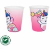 12 Vasos Unicornio