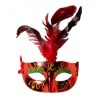 Antifaz carnaval pluma