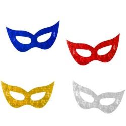 antifaz carton metalico